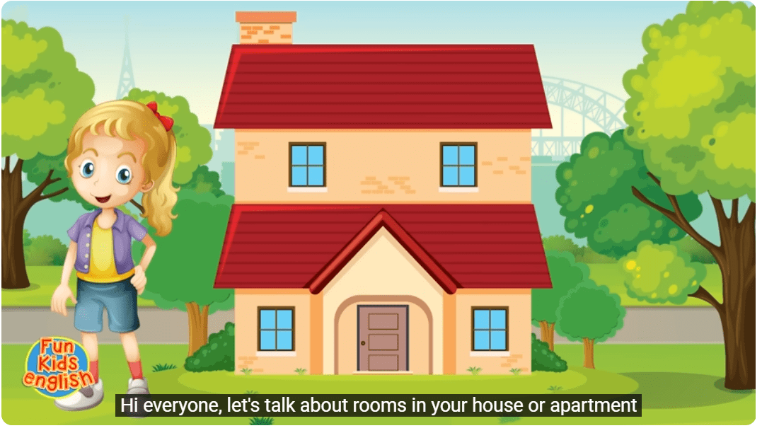 Parts of The House Vocabulary